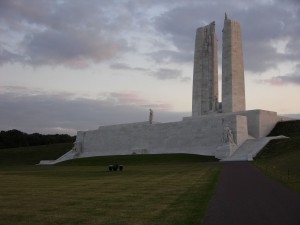 Vimy Memorial, France.