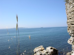 The horizon from Sedd el Bahr (Fort No. 3)