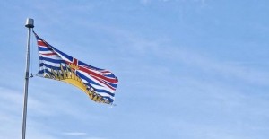 The Provincial Flag of British Columbia, Victoria, B.C.