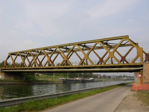 Nimy Railway Bridge, Belgium.