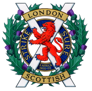 London Scottish Insignia