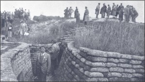 Pilgrims in the trenches. (The Epic of Vimy).