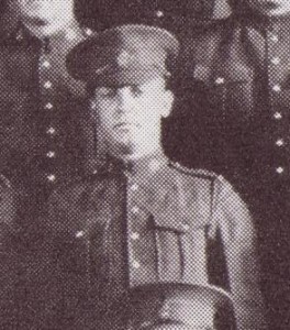 John Albert Smith, image from 9th Platoon, C Company, 101st Battalion CEF booklet via the Canadian Virtual War Memorial.