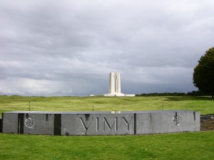 The Vimy Memorial, France, 2010.