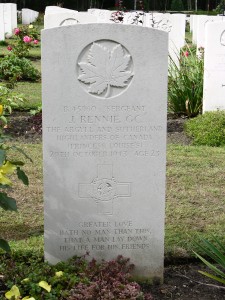 John Rennie was posthumously awarded the George Cross.