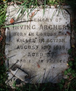 Archer Memorial, Ross Bay Cemetery