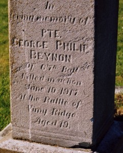Ross Bay Cemetery Beynon Memorial