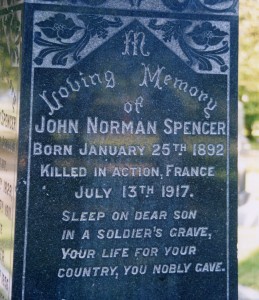 Spencer Family Memorial, Ross Bay Cemetery