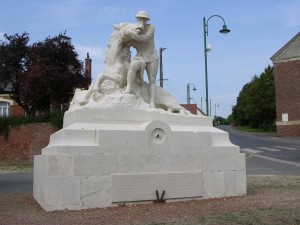 The 58th (London) Division) Memorial at Chipilly, France. (P. Ferguson image, September 2006)