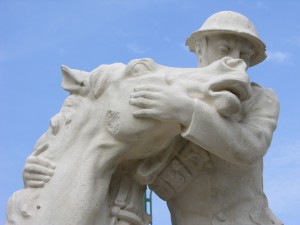 58th (London ) Division Memorial, Chipilly, France. (P. Ferguson image, September 2006)