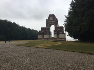 Thiepval Memorial, France. (P. Ferguson image, August 2018)
