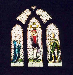 Souper Memorial Stained Glass Window. St. Andrew's Church, Cowichan Station, B.C. (Canadian Virtual War Memorial image)