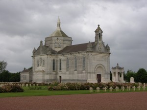 Notre Dame de Lorette (Ablain-St.-Nazaire French Military Cemetery). (P. Ferguson image, September 2005)