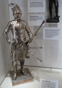 Full size statuette. Piper George Findlater. National Army Museum. (P. Ferguson image, November 2019)
