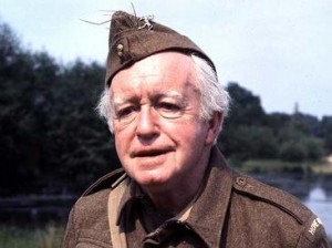 Arnold Ridley as Private Godfrey MM. Wiki Image.